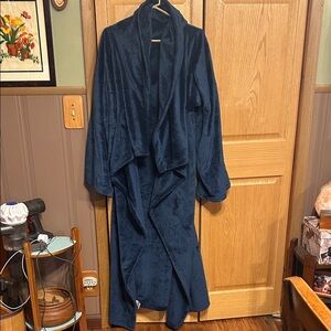 Women's Navy Blue Wrap/ Blanket